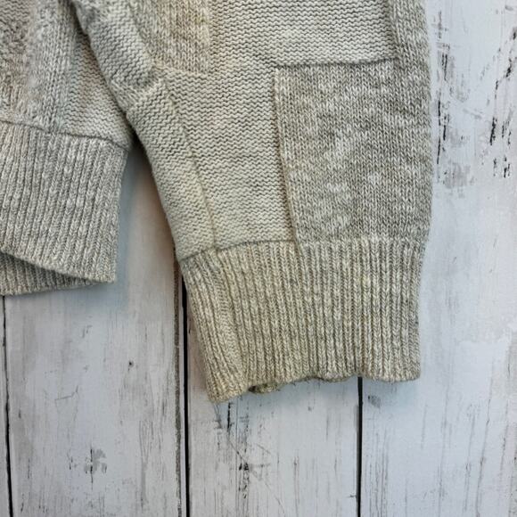 VTG 90's Carmel Cream Golf Theme Textured Knit Novelty Sweater Size XXL - Picture 7 of 16
